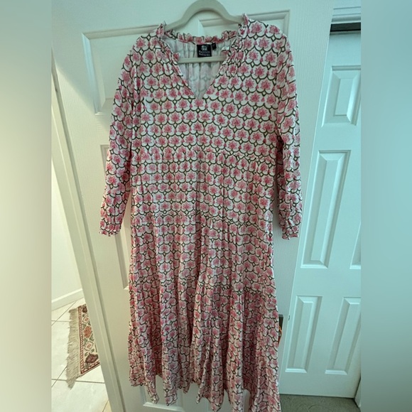 Madison Mathew’s Maxi Dress Size L - Picture 1 of 4